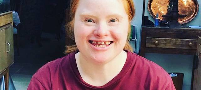 Lily’s Social Kitchen CIC - woman eating soup