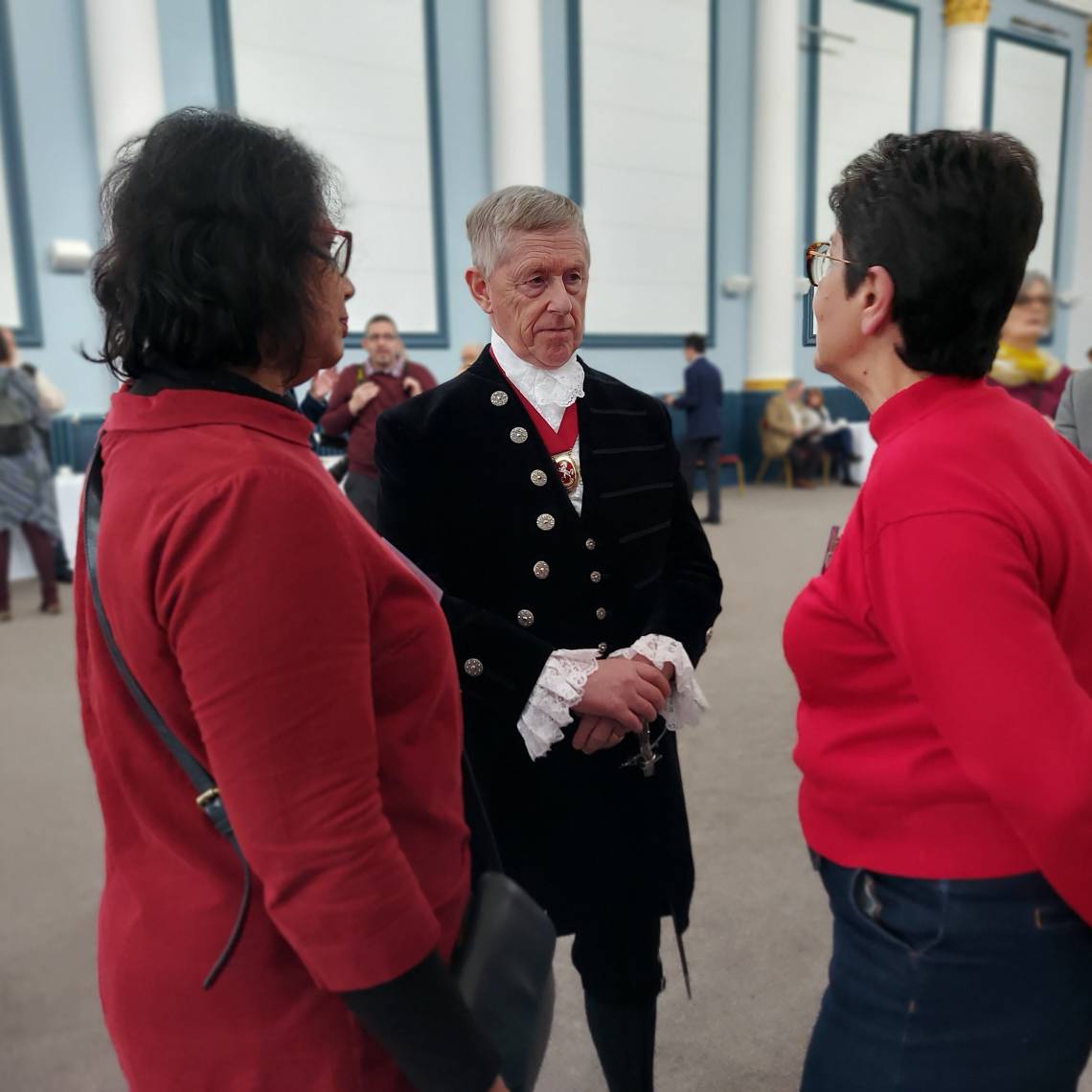 High Sheriff with charities