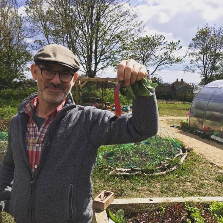 Custom Folkestone - man holding vegetable