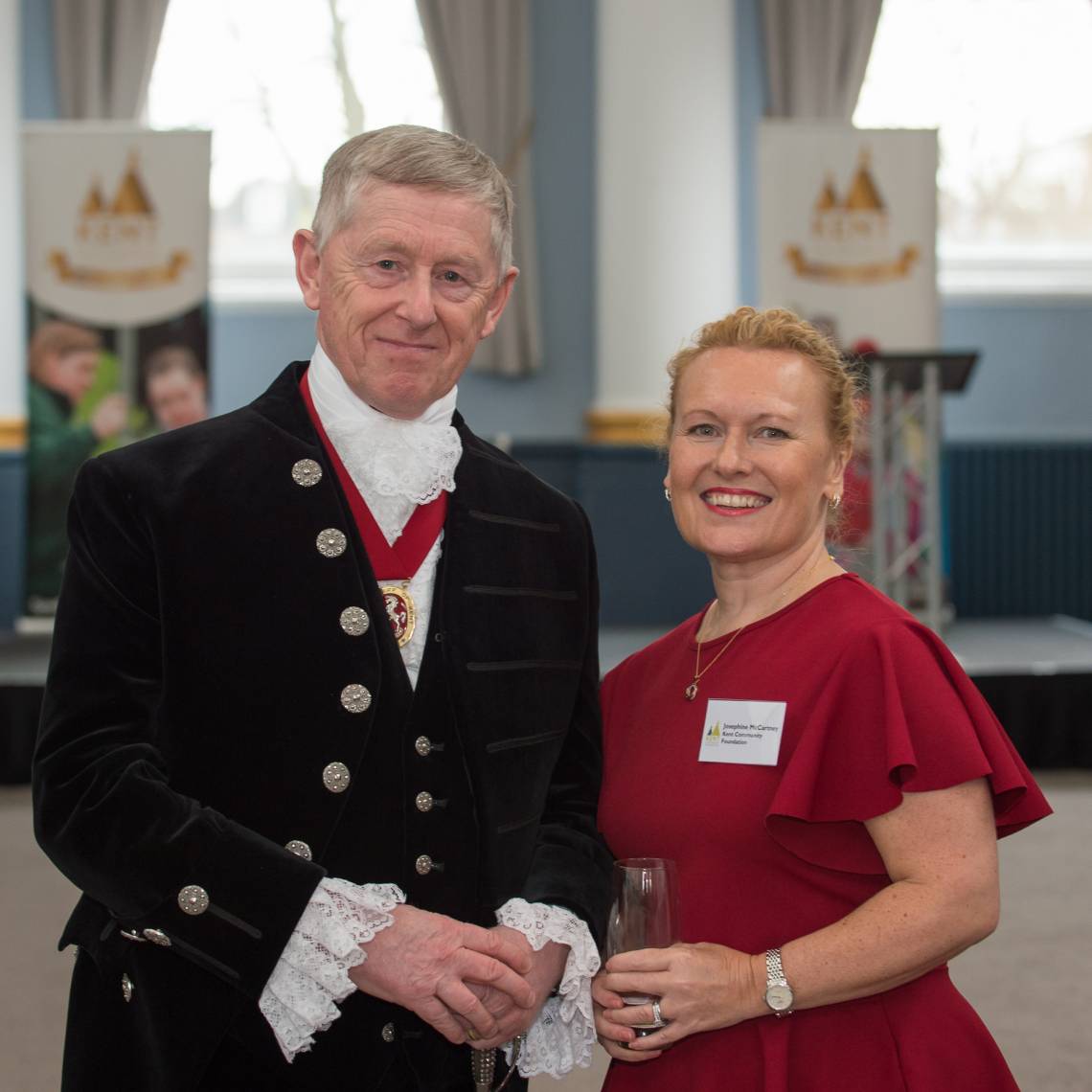 High Sheriff and Josephine McCartney