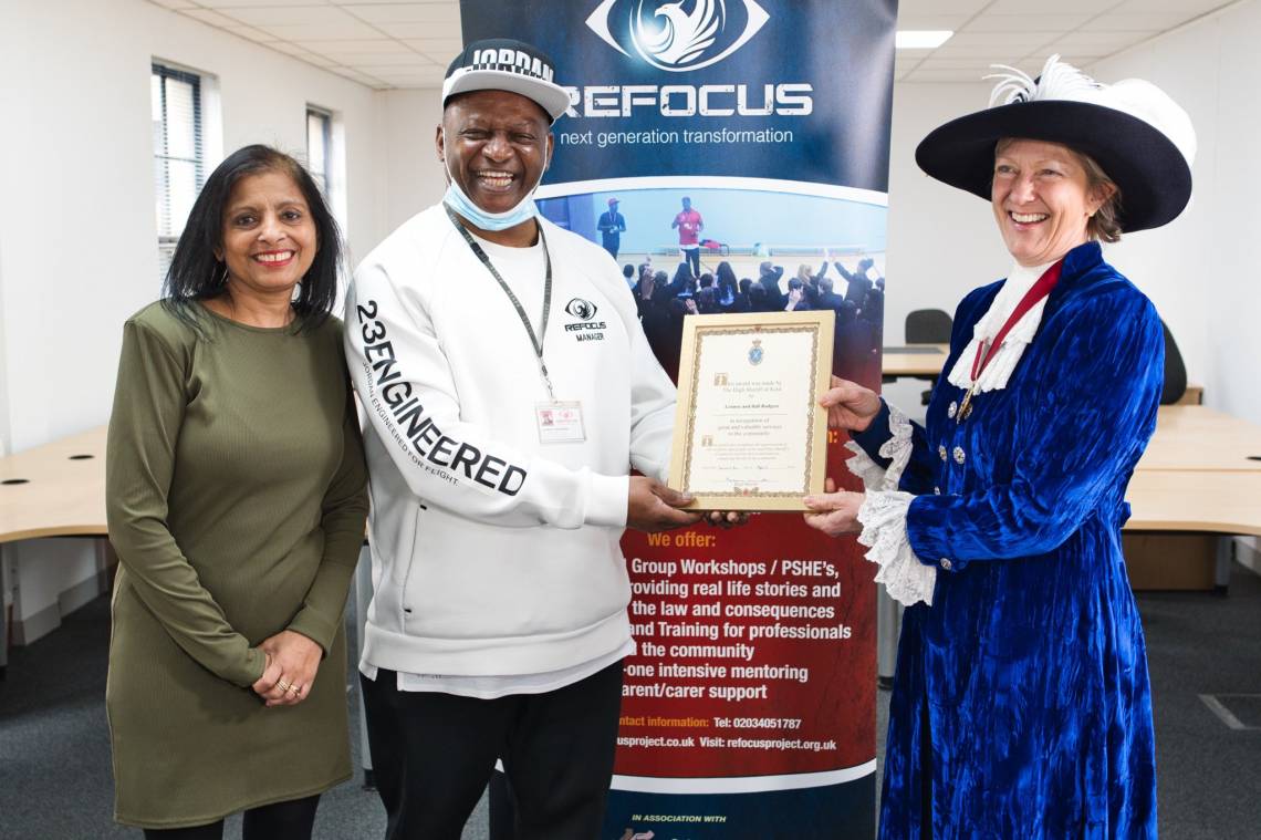 Refocus - winner High Sheriff of Kent Award